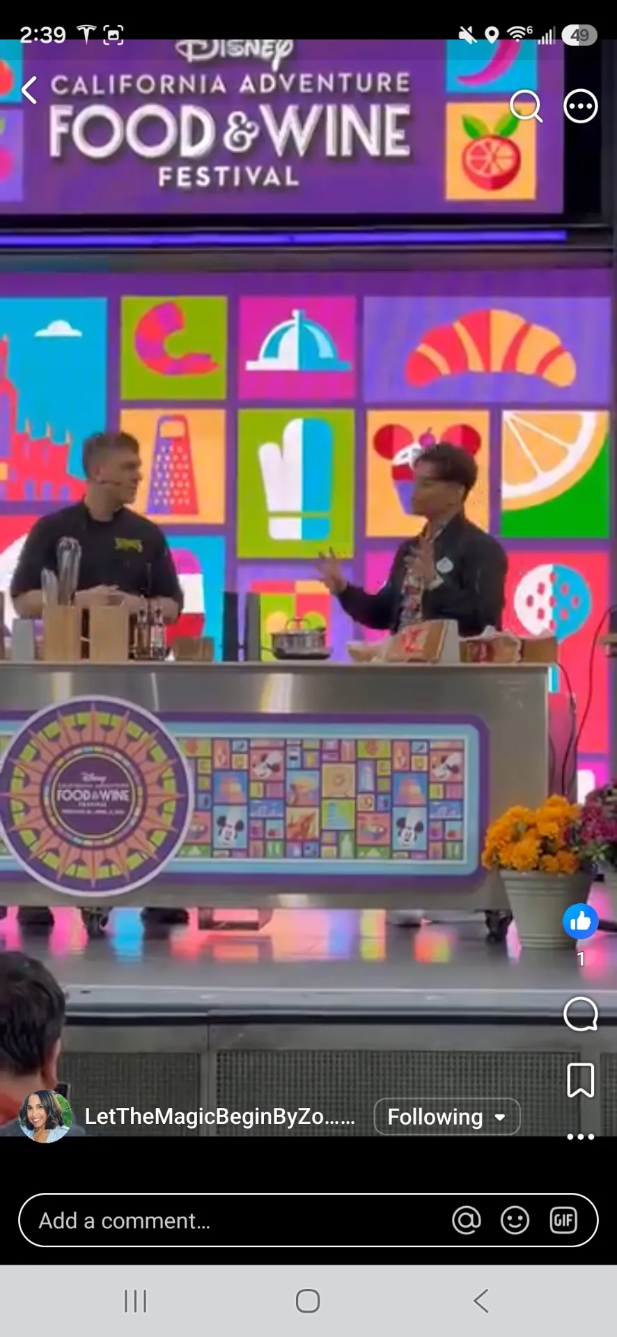 Epcot Food & Wine Fest: What are we making today?