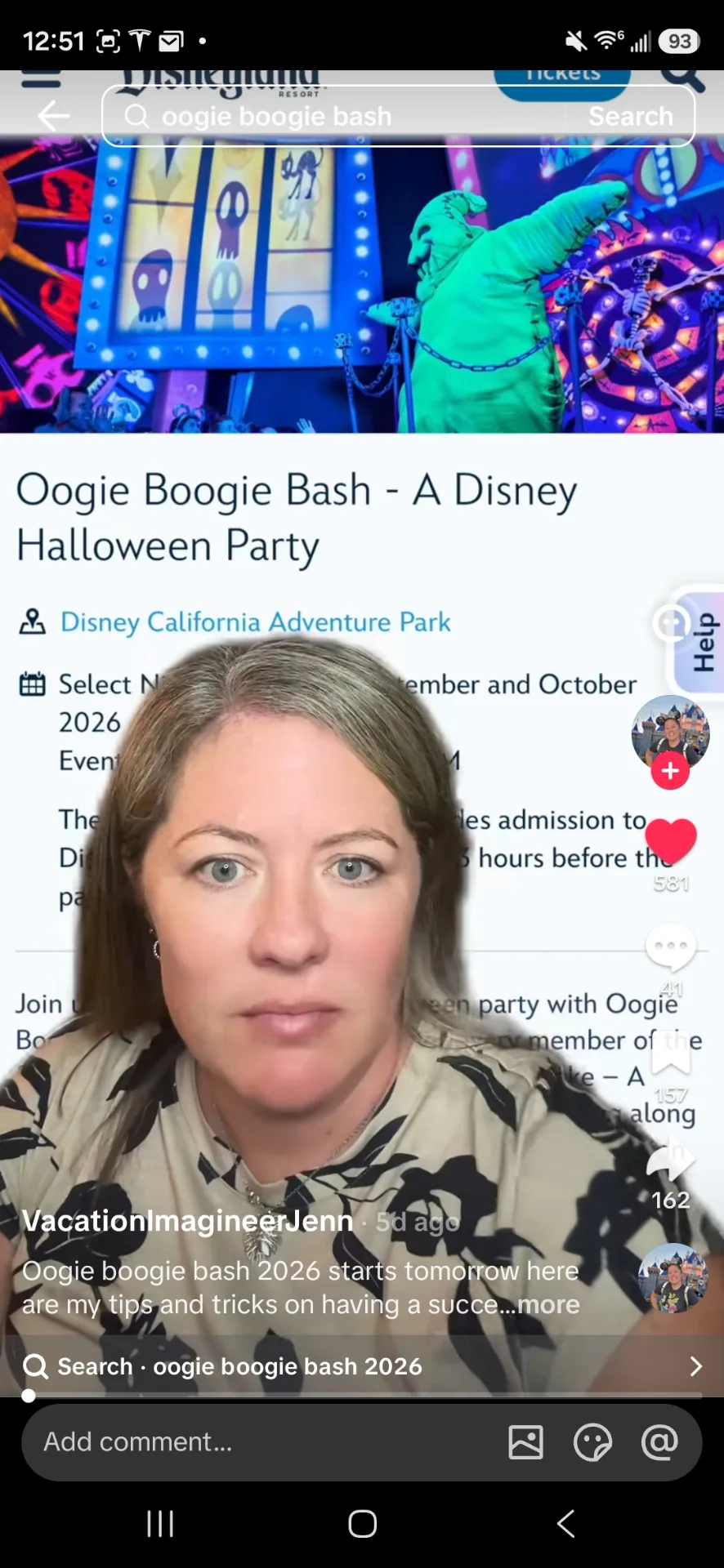 Oogie boogie bash 2026 starts tomorrow here are my tips and tricks on having a successful night #DisneyVacation #Disneyland #oogieboogie #oogieboogiebash