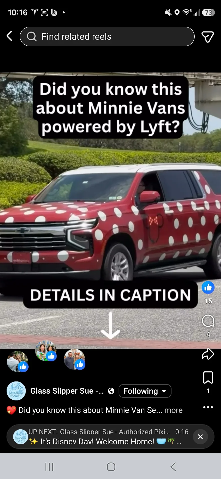 💖 Did you know this about Minnie Van Service powered by Lyft?
If you’re looking for one of the easiest ways to get around Walt Disney World, Minnie Van Service is a fantastic option!
✨ Here’s why guests love it:
🚗 Driven by knowledgeable Disney Cast Members.
📍 Travel between Disney Resort hotels, theme parks, water parks, Disney Springs, and directly from resort to resort - something Disney buses don’t offer.
🏰 Heading to Magic Kingdom? Minnie Vans are the only rideshare that can drop you at the park’s bus loop, just steps from the entrance, so you skip the Transportation & Ticket Center.
👨👩👧👦 Seats up to 6 guests, with up to 2 complimentary child safety seats available.
📺 Every ride includes TVs playing Disney content to keep the magic going.
✈️ Flying into Orlando International Airport (MCO)? Minnie Van airport transfers are available for guests staying at Disney Deluxe and Deluxe Villa Resorts. Reservations open 60 days before check-in and must be booked in advance.
📱 Standard rides are requested through the Lyft app (when available), while airport transfers require advance reservations.
While Minnie Van Service is a premium transportation option, many guests find it’s worth it for early dining reservations, resort hopping, shopping, avoiding transfers, or simply adding extra convenience and Disney magic to their vacation.
Planning a Disney vacation? I’d love to help you choose the perfect resort, share insider tips like these, and make your trip as magical and stress-free as possible!
✨ 𝘾𝙤𝙣𝙩𝙖𝙘𝙩 𝙢𝙚 𝙩𝙤𝙙𝙖𝙮 𝙖𝙣𝙙 𝙖𝙡𝙡𝙤𝙬 𝙢𝙚 𝙩𝙤 𝙢𝙖𝙠𝙚 𝙩𝙝𝙚 𝙈𝘼𝙂𝙄𝘾 𝙝𝙖𝙥𝙥𝙚𝙣 𝙛𝙤𝙧 𝙮𝙤𝙪𝙧 𝙛𝙖𝙢𝙞𝙡𝙮! Mʏ ᴄᴏɴᴄɪᴇʀɢᴇ sᴇʀᴠɪᴄᴇs ᴀʀᴇ 100% FREE ᴡʜᴇɴ ʏᴏᴜ ʙᴏᴏᴋ ʏᴏᴜʀ ᴘᴀᴄᴋᴀɢᴇ ᴛʜʀᴏᴜɢʜ ᴍᴇ!
📱 Instagram.com/GlassSlipperSue
💻 Facebook.com/GlassSlipperSue
💌 GlassSlipperSue@gmail.com
Sᴜᴇ Dᴀʟʏ Authorized Pixie Planner Travel Professional ᴀᴛ Tɪᴄᴋᴇᴛ-Tᴏ-Rɪᴅᴇ, Iɴᴄ