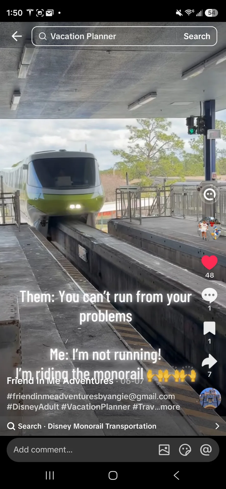 You Can't Run From Your Problems

#friendinmeadventuresbyangie@gmail.com #DisneyAdult #VacationPlanner #TravelObsessed